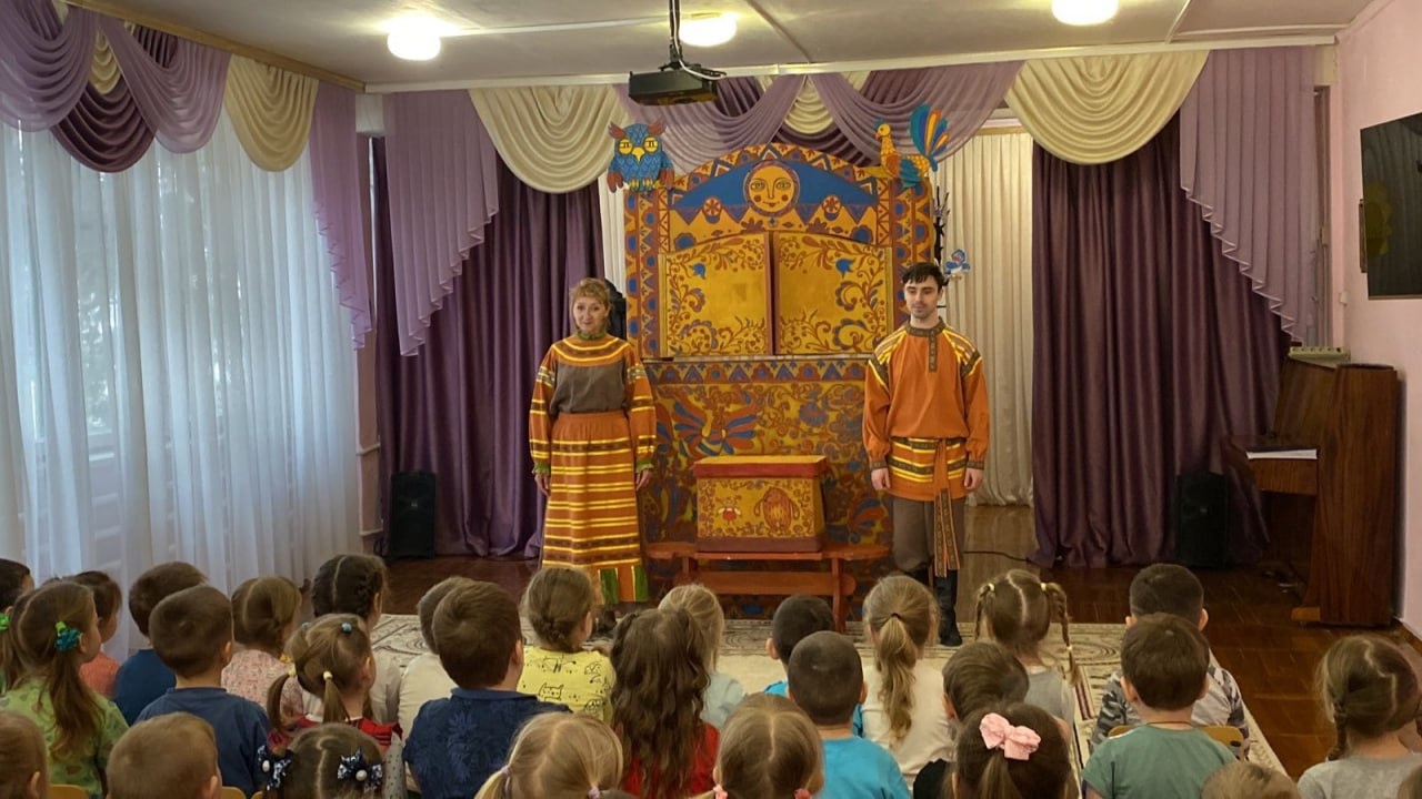 В детских садах Алексеевского городского округа прошёл Международный День театра.