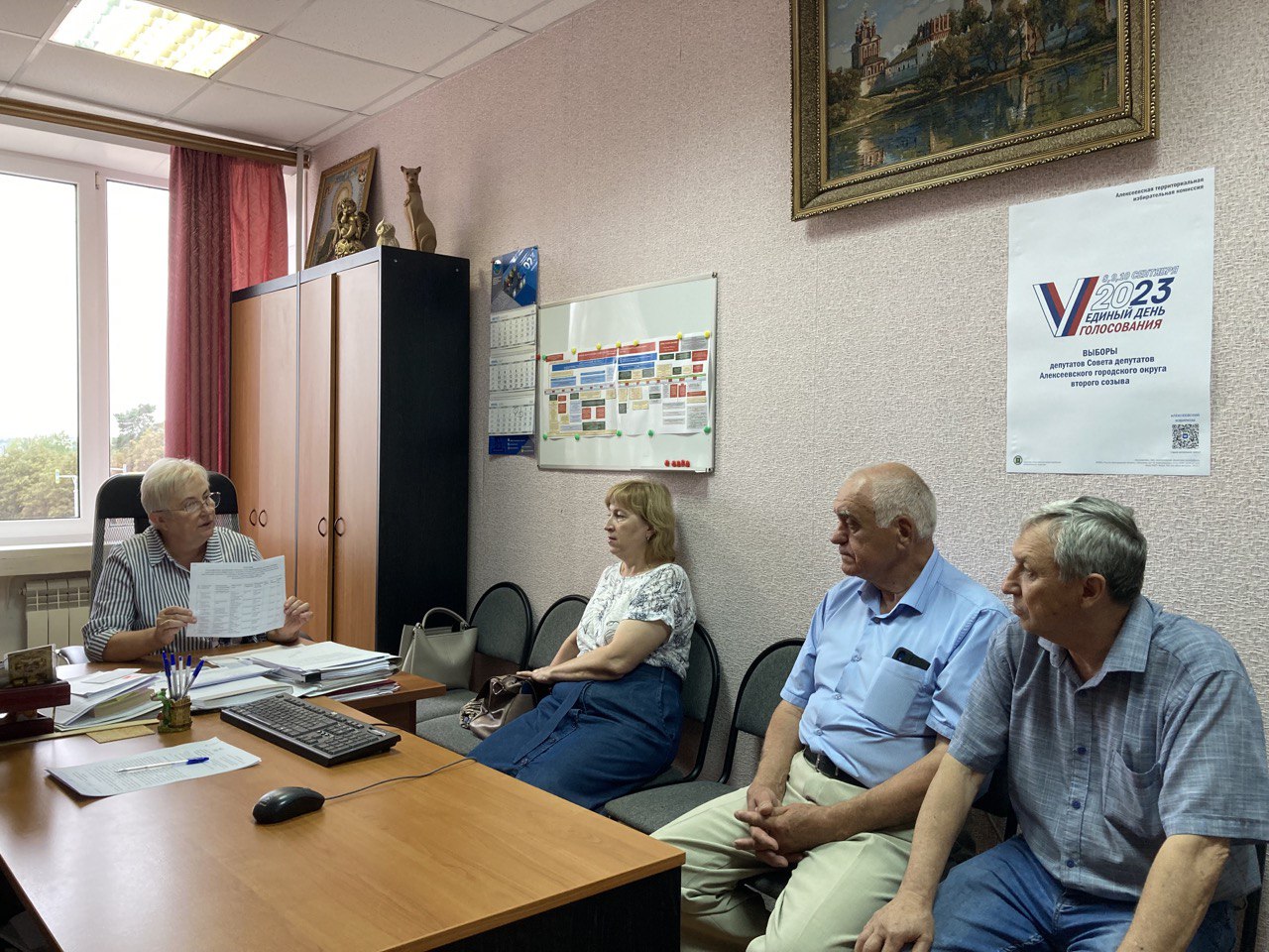 2 августа в Алексеевской ТИК состоялось рабочее совещание с кандидатами в депутаты и представителями избирательных объединений.