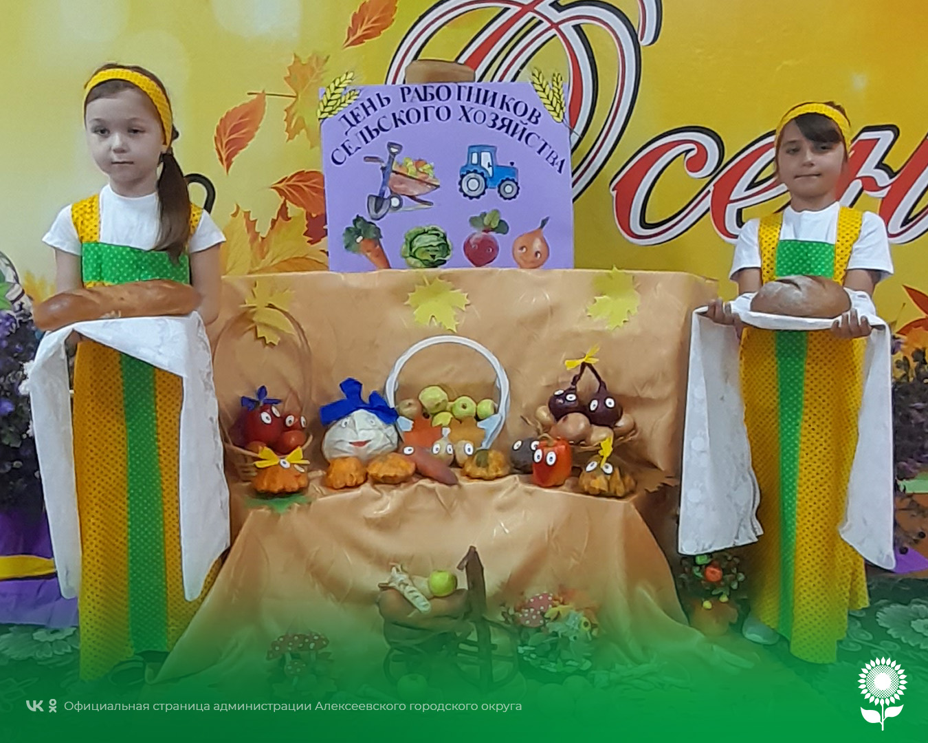 В детских садах Алексеевского городского округа отметили замечательный праздник работников сельского хозяйства