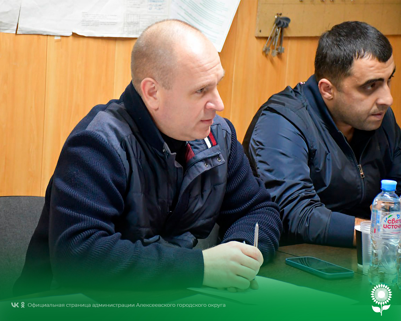 Глава администрации Алексеевского округа посетил объекты капитального строительства в селе Ильинка.