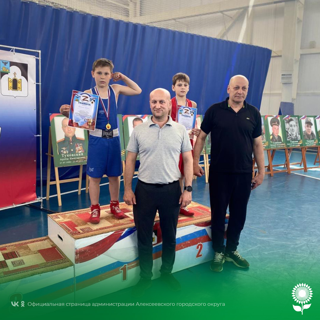 Алексеевские спортсмены приняли участие в соревнованиях по боксу «Открытый ринг», посвящённые бойцам участвующим в СВО.