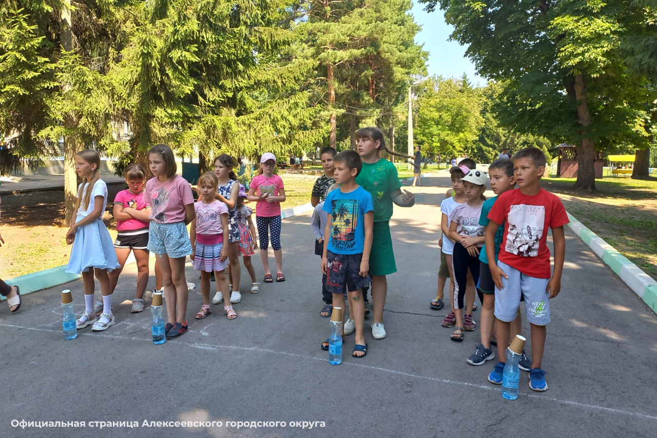 В летнем оздоровительном лагере «Солнышко» прошла квест-игра «Летний калейдоскоп!»
