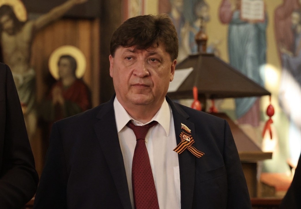Поздравление председателя Белгородской областной Думы Клепикова Юрия Николаевича с Днём Победы.