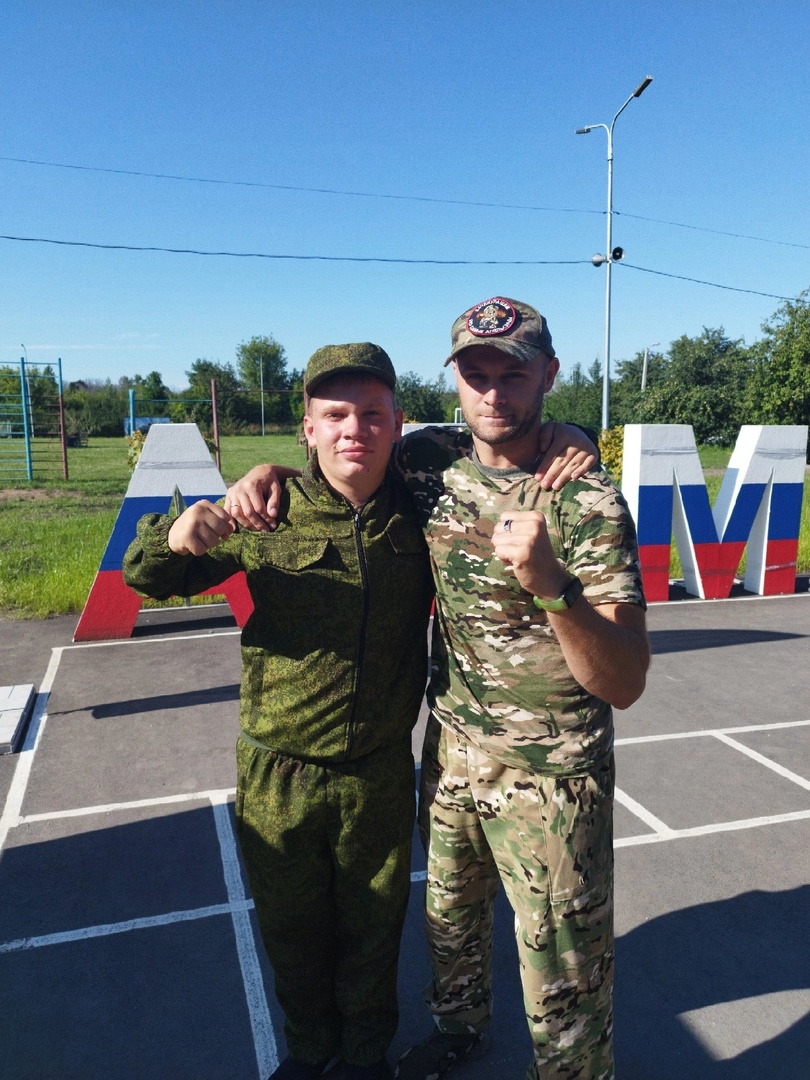Студент Алексеевского колледжа Андрей Малый принял участие в трех сменах военно-исторических сборах «Армата» этим летом.