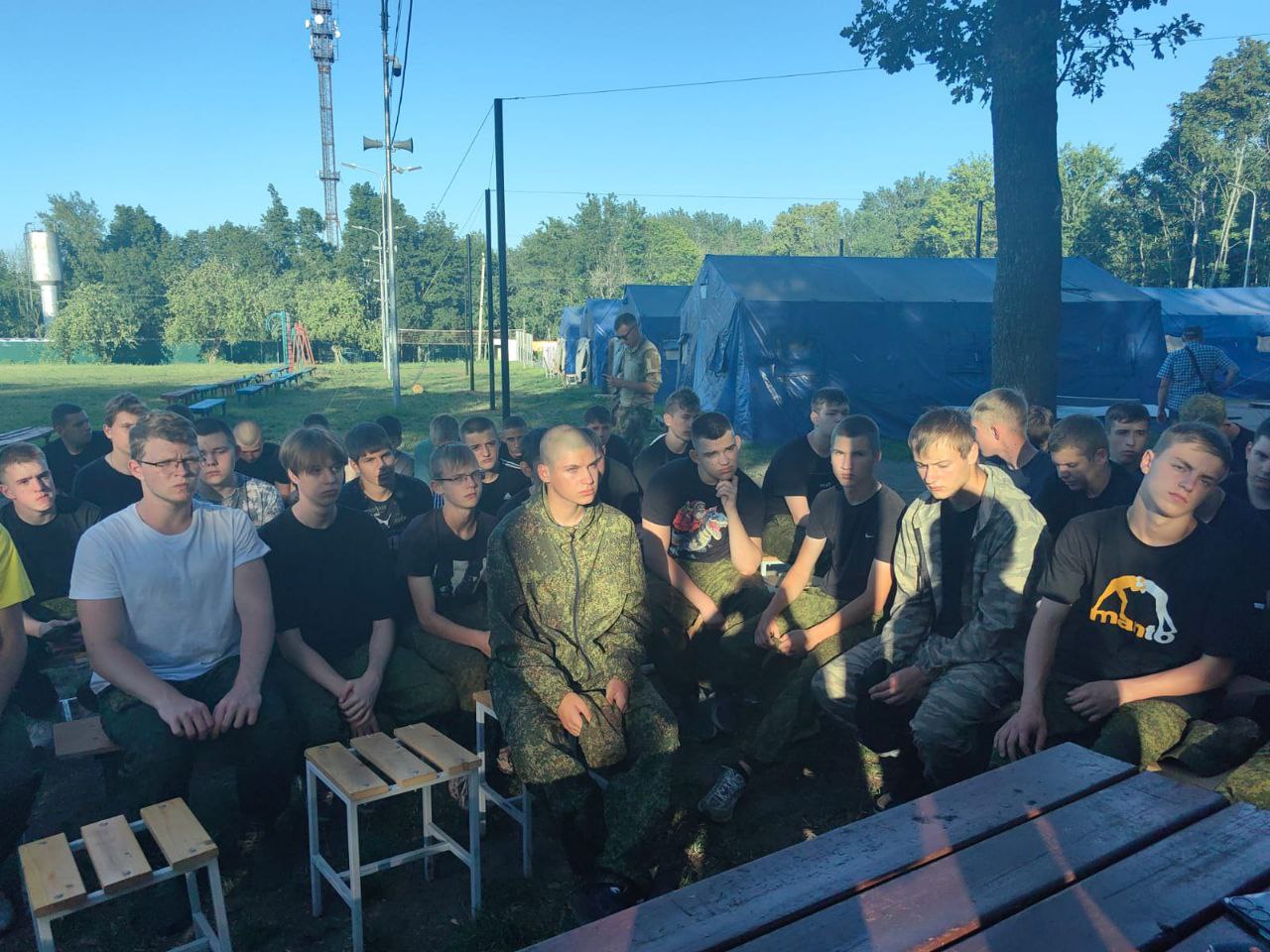 В рамках Всероссийской недели правовой помощи детям сотрудники полиции  ОМВД России «Алексеевский» посетили военно-патриотический лагерь «Артама».