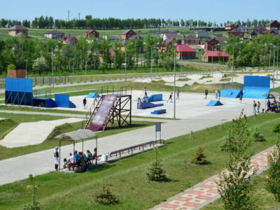 Лыжероллерная трасса.