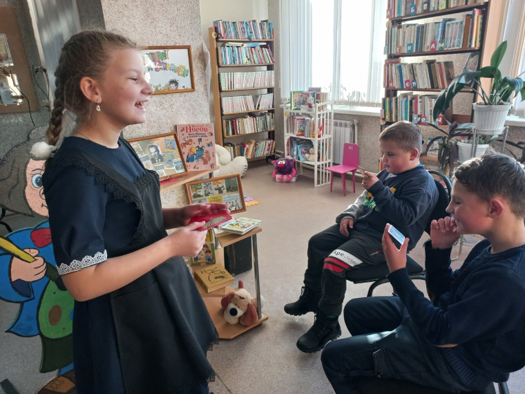 В Советской модельной библиотеке прошёл литературный марафон «Читаем книги Николая Носова». В Советской модельной библиотеке прошёл литературный марафон «Читаем книги Николая Носова».
