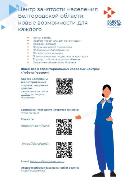 Всегда на связи! Контакты кадровых центров "Работа России". Всегда на связи! Контакты кадровых центров "Работа России".