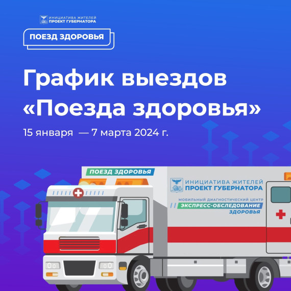 В Алексеевский городской округ приедет «Поезд здоровья».