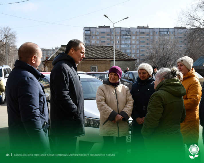 Губернатор Белгородской области Вячеслав Владимирович Гладков посетил Алексеевский городской  округ.