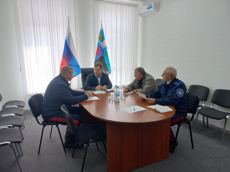 В администрации Алексеевского городского округа состоялась встреча с общественными организациями.