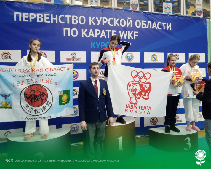 Алексеевские спортсмены приняли участие в Первенство Курской области по каратэ.