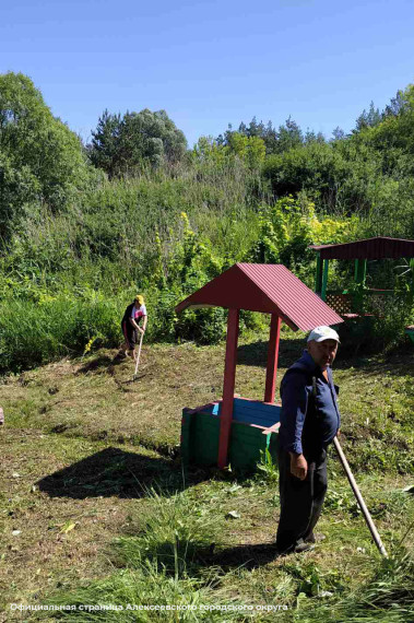 Акция «Чистая вода» на Красненской сельской территории.
