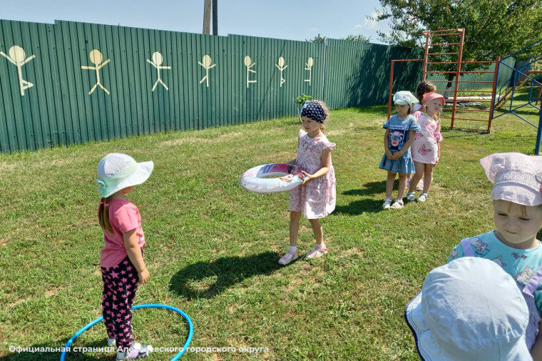 В детских садах округа прошли мероприятия по безопасности на воде в летний период.