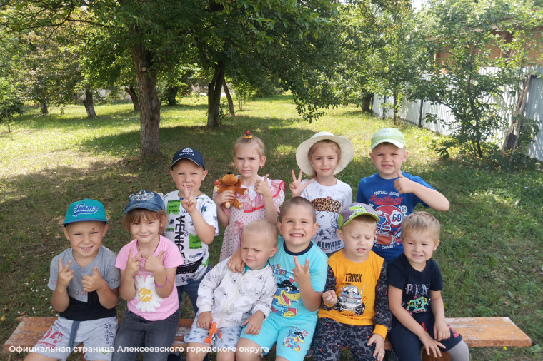 Сегодня во всех детских садах Алексеевского городского округа прошел тематический день - «День новых друзей».