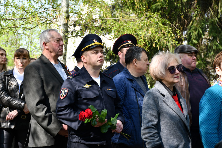 В Алексеевке почтили память жертв Чернобыльской катастрофы.