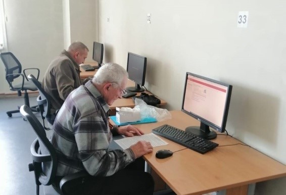 Участие в областном чемпионате по компьютерному многоборью среди пенсионеров-2023.