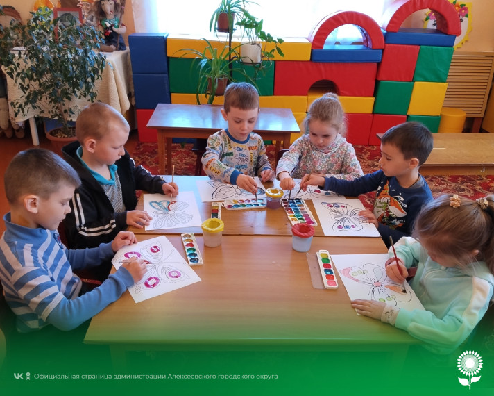 В детских садах Алексеевского городского округа прошёл «День бабочек».