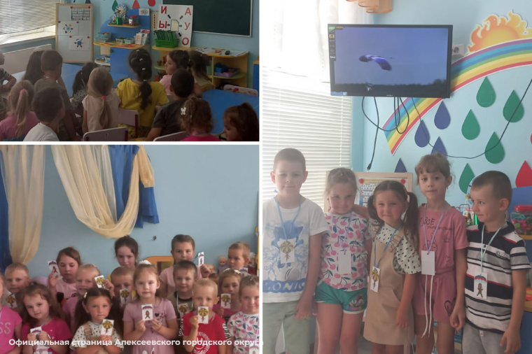 В детских садах Алексеевского городского округа отметили праздник советских и российских профессионалов и любителей парашютного спорта — День парашютиста.
