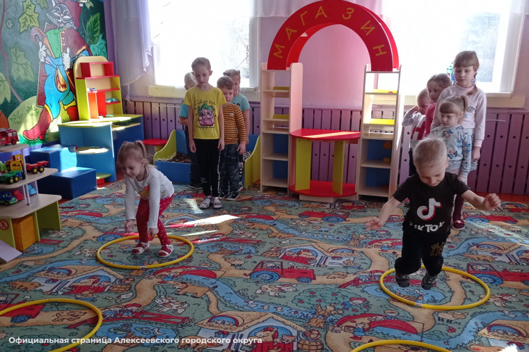 Алексеевские детские сады присоединились к Всемирной акции Дня Здоровья.