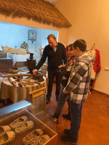 Во время новогодних праздников Алексеевский краеведческий музей посетили гости из города Воронеж.