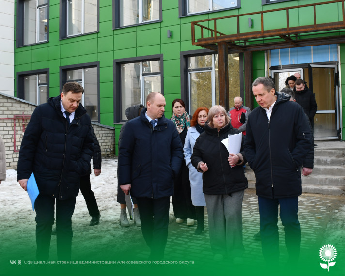 Губернатор Белгородской области Вячеслав Владимирович Гладков посетил Алексеевский городской  округ.