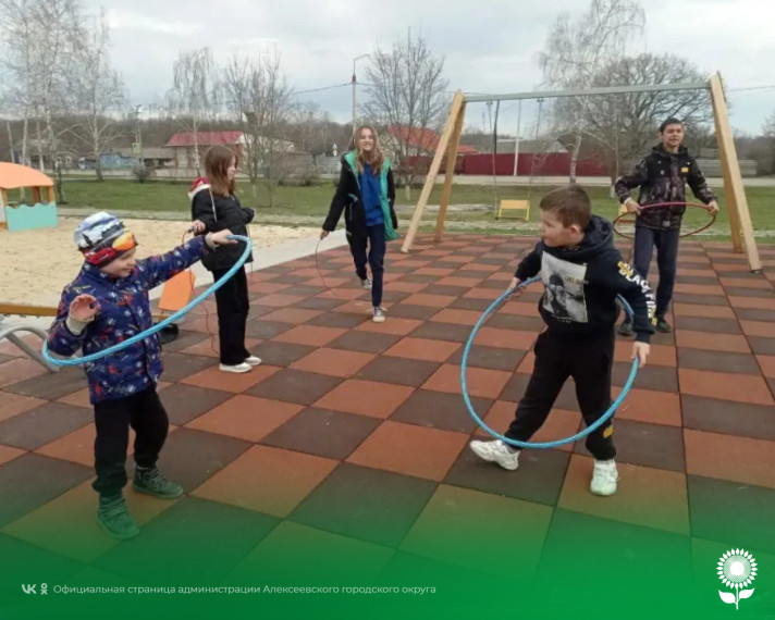 На Матрено-Гезовской сельской территории в с. Божково прошла физкульт-игра «Со здоровьем мы дружны».
