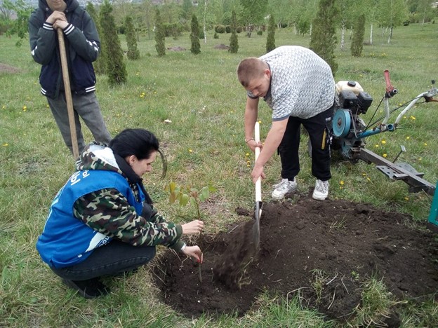 Алексеевские студенты присоединились к акции «Сад памяти»!.
