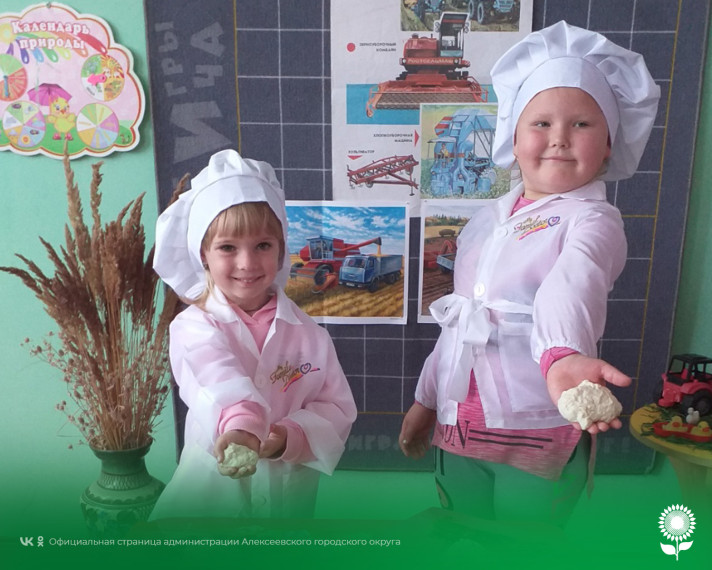 В детских садах Алексеевского городского округа отметили замечательный праздник работников сельского хозяйства.
