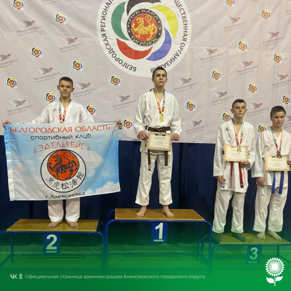 Алексеевские спортсмены стали призерами в Открытом Первенстве Белгородской области по каратэ.