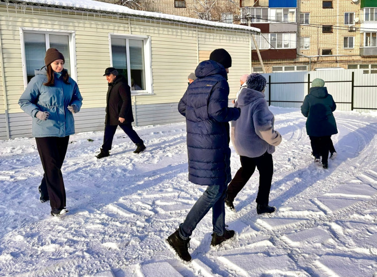 Зимний праздник спорта и веселья.