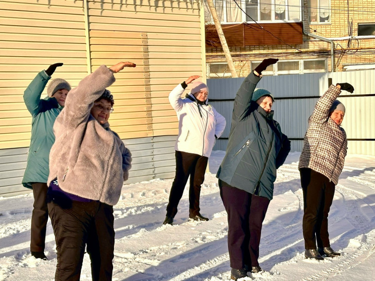 Зимний праздник спорта и веселья.